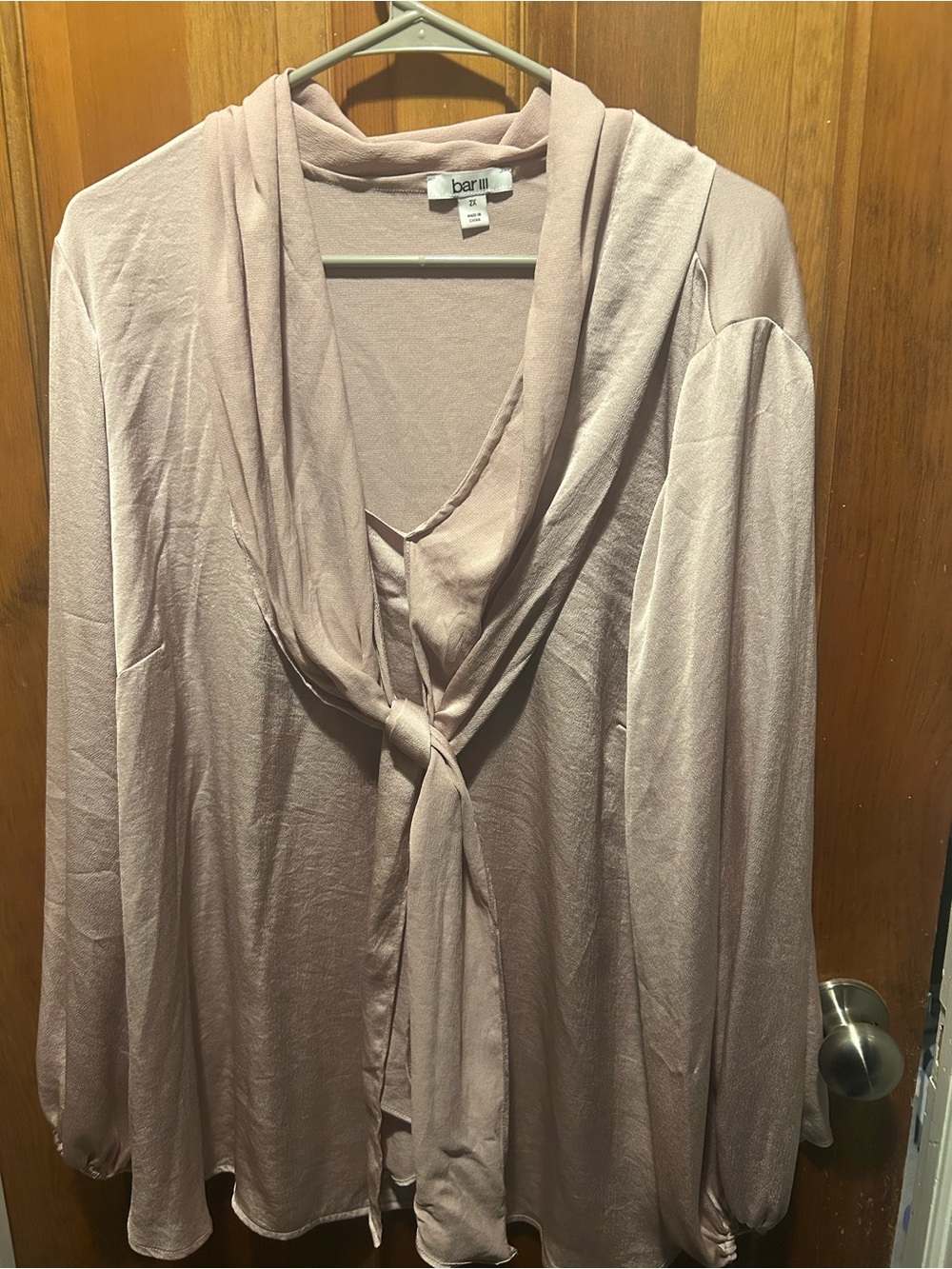 Bar III Blush Pink Women's Top